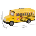 WOOPIE Interaktywny Autobus Szkolny Elektryczny 1:20 Światło Dźwięk Prezent