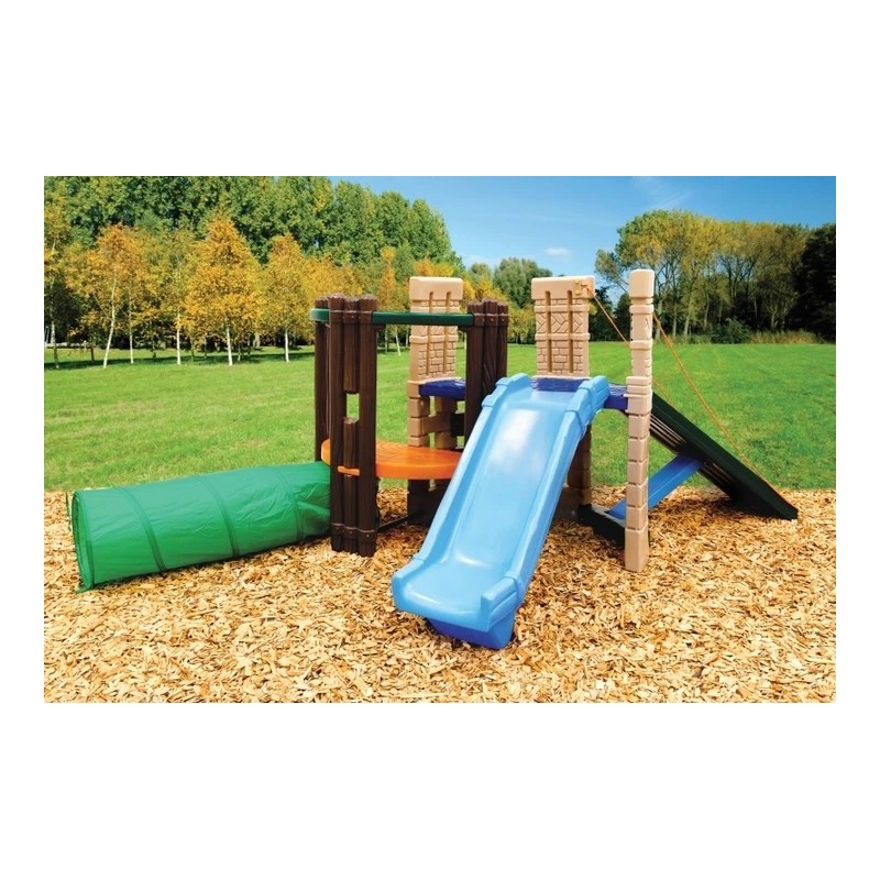 Little Tikes Plac Zabaw Przeplotnia ze Zjeżdżalnią