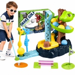 WOOPIE Zručnostná hra Mini Golf Snake Golf so šmýkačkou a príslušenstvom