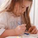 WOOPIE Zestaw Kreatywny z Farbami DIY Zrób Odlewy Gipsowe Figurki i Pomaluj - Zestaw Jednorożce