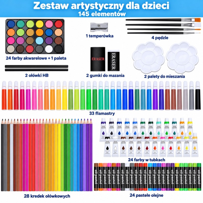 Woopie Kreatívna súprava na kreslenie a maľovanie