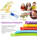 WOOPIE 3D Konštrukčná stavebnica – Slamky a rúrky, 150 dielov