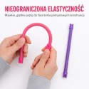 WOOPIE Mäkká 3D stavebnica, 44 dielikov, Ružové terénne auto