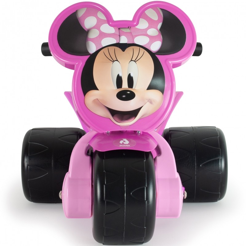 INJUSA Detská elektrická trojkolka Minnie Mouse Samurai na 6V batériu