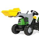 Šlapací traktor Rolly Toys Deutz-Fahr Kid s prívesom