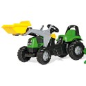 Šlapací traktor Rolly Toys Deutz-Fahr Kid s prívesom