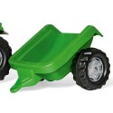 Šlapací traktor Rolly Toys Deutz-Fahr Kid s prívesom