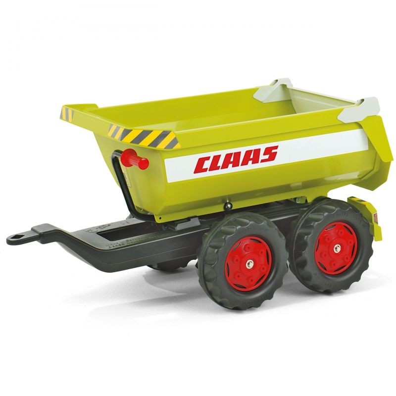 Rolly Toys rollyTrailer Sklápacia Vlečka Halfpipe CLAAS