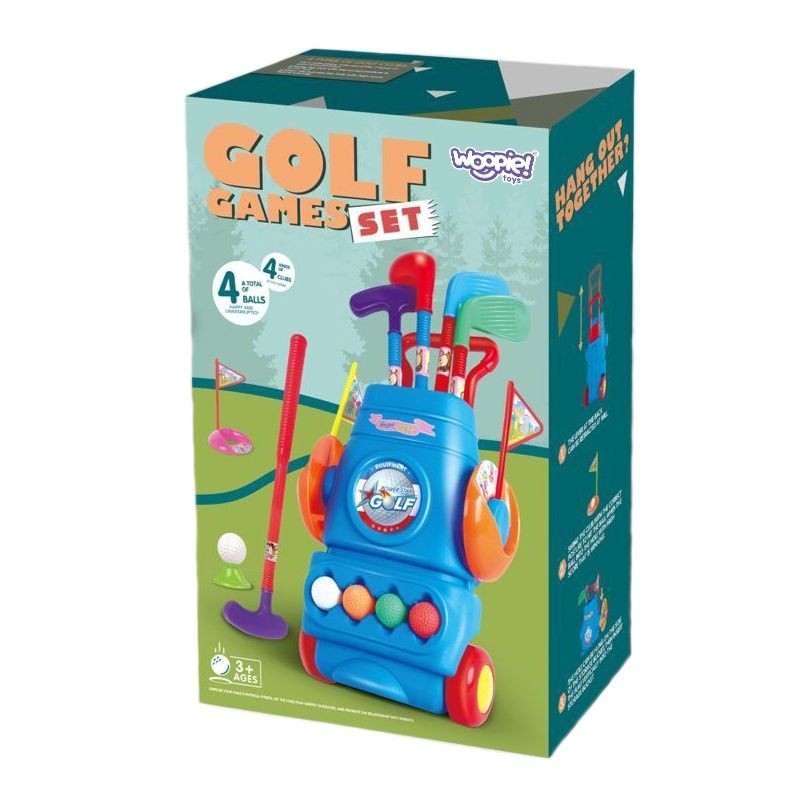 Golfová súprava WOOPIE + stojan na príslušenstvo