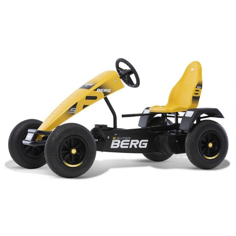 BERG Pedálová motokára XL B.Super Yellow BFR od 5 r. do 100 kg