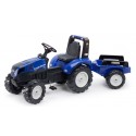 FALK New Holland Traktor na Pedále s Vlečkou od 3 rokov