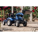 FALK New Holland Traktor na Pedále s Vlečkou a Lyžicou od 3 rokov