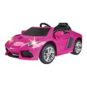 FEBER Lamborghini Aventador Pink Elektrické autíčko 6V 3+