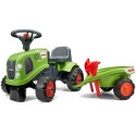 FALK Traktorík Baby Claas s Vlečkou od 1 Roka