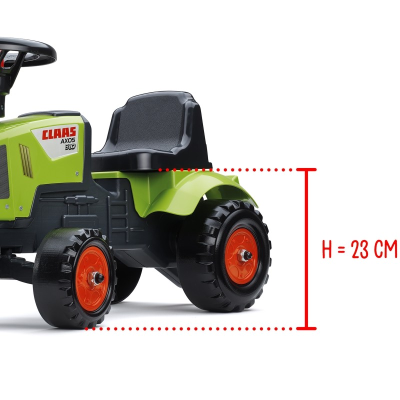 FALK Traltorík Baby Claas Axos 310 s vlečkou od 1 roka