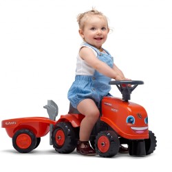 FALK Traktorík Baby Kubota s vlečkou od 1 roka