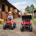 FALK Traktor na Pedále Massey Ferguson s Vlečkou od 3 Rokov