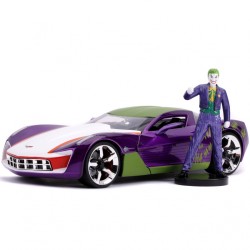 JADA Joker Auto Chevy Corvette Stingray + Figúrka 1:24