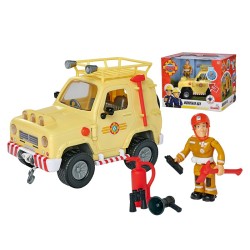 SIMBA Požiarnik Sam Záchranársky Jeep + Figúrka Sama
