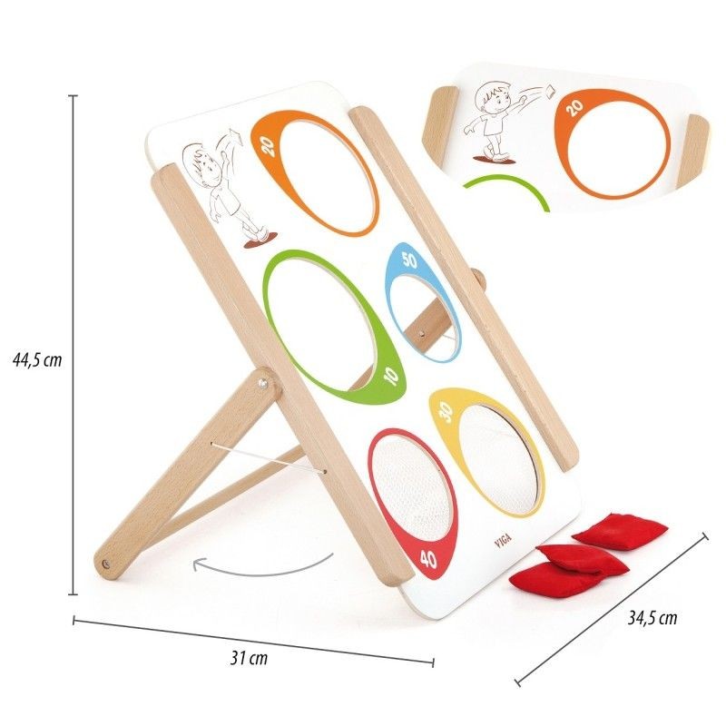 VIGA Drevená Hra - Hádzanie na Cieľ