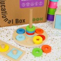 Tooky Toy Edukačný box Midi 6v1 (13–18 mesiacov) – Montessori sada hračiek