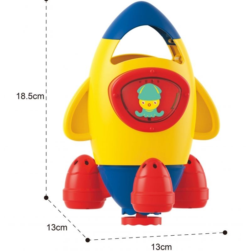 WOOPIE Interaktívna Hračka na Kúpanie - Prepadová Raketa