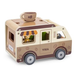 VIGA Drevená Auto Kaviareň