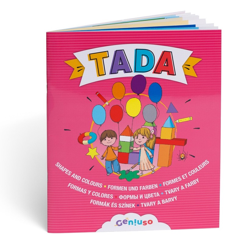 Hovoriaca Kniha Geniuso: TADA Tvary a farby