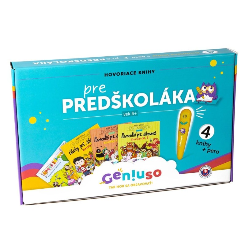 Hovoriace Knihy Geniuso: Balíček - pre predškolákov