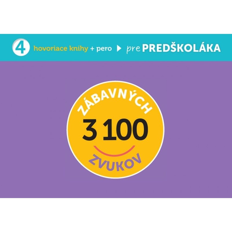 Hovoriace Knihy Geniuso: Balíček - pre predškolákov