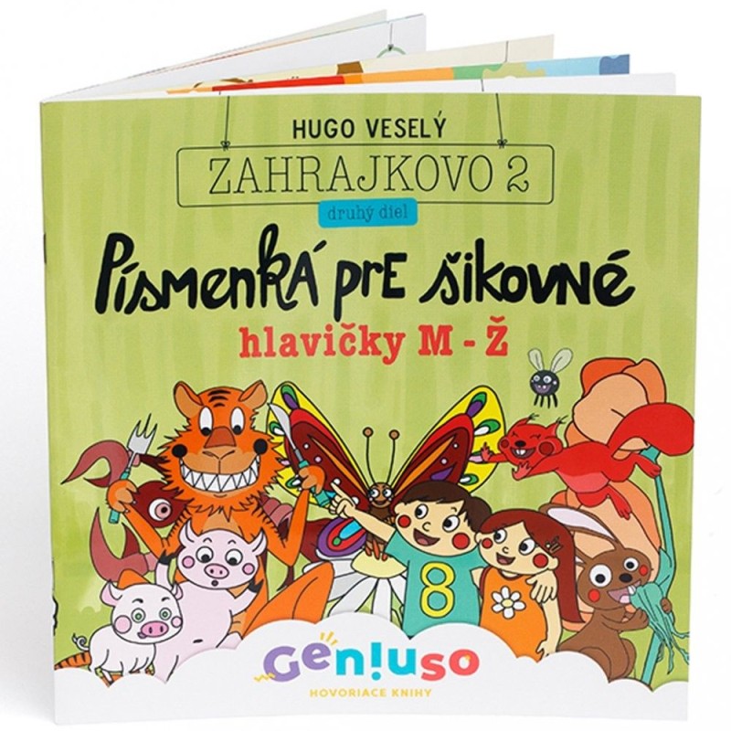 Hovoriaca Kniha Geniuso: Písmenká pre šikovné hlavičky, 2. diel