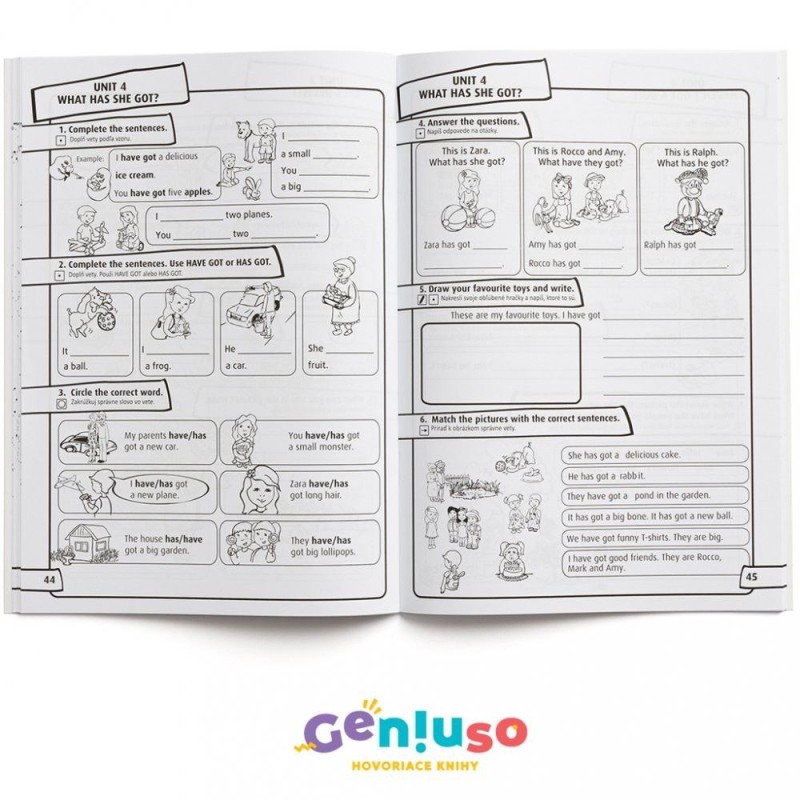 Pracovný Zošit Geniuso: Click 3 Activity book