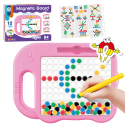 WOOPIE Montessori Magnetická Tabuľa MagPad - Ružový Slon