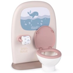 Smoby Baby Nurse Obojstranná Kúpeľňa s WC pre Bábiky