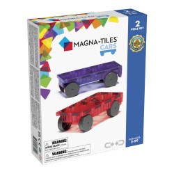 Magnetická stavebnica Cars 2 dielna Purple/red