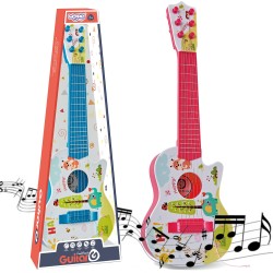 WOOPIE Detská Gitara 55 cm - Červená