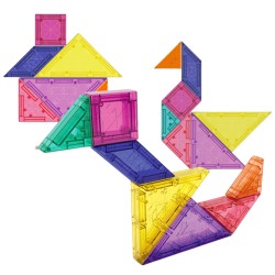 WOOPIE Tangram Magnetické Skladačky - Puzzle 3D