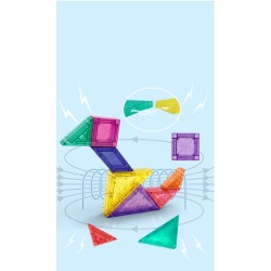 WOOPIE Tangram Magnetické Skladačky - Puzzle 3D