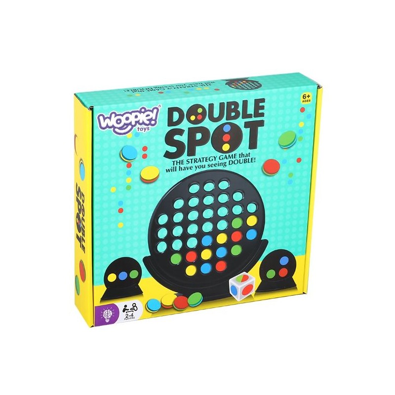 WOOPIE Strategická Stolová Hra Double Spot 6+