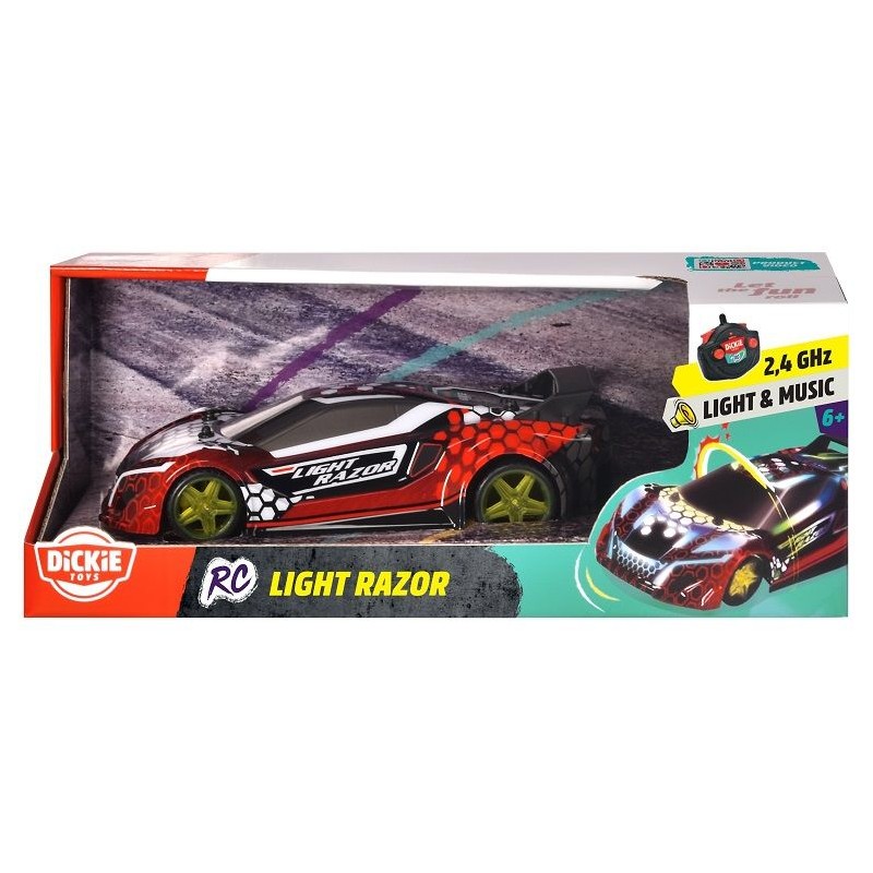 DICKIE Light Razor RC Auto na Diaľkové Ovládanie