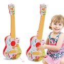 WOOPIE Detská Gitara 43 cm Červená