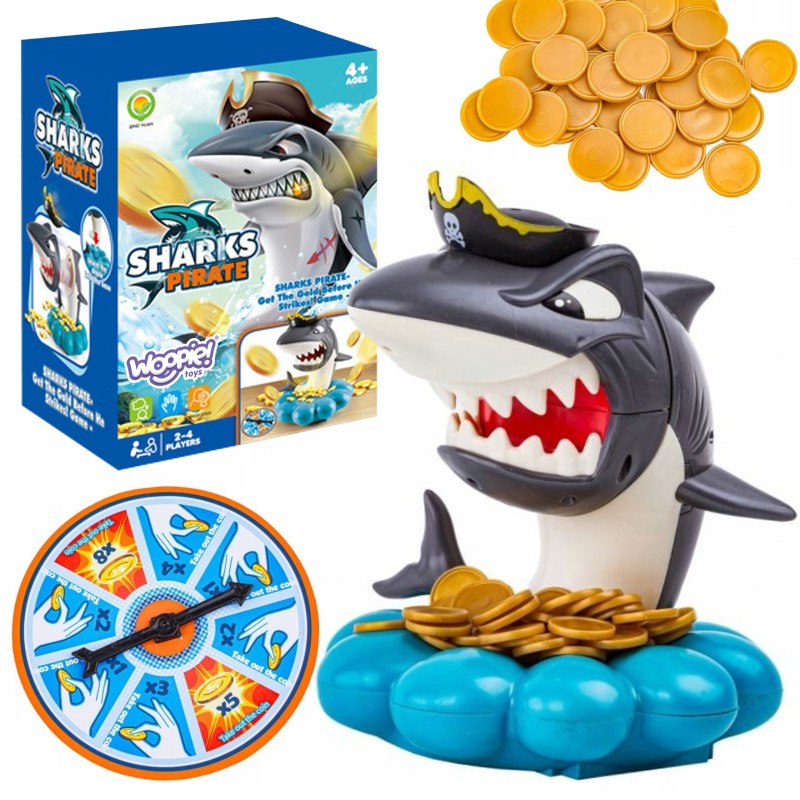 WOOPIE Detská Hra - Nahnevaný Žralok