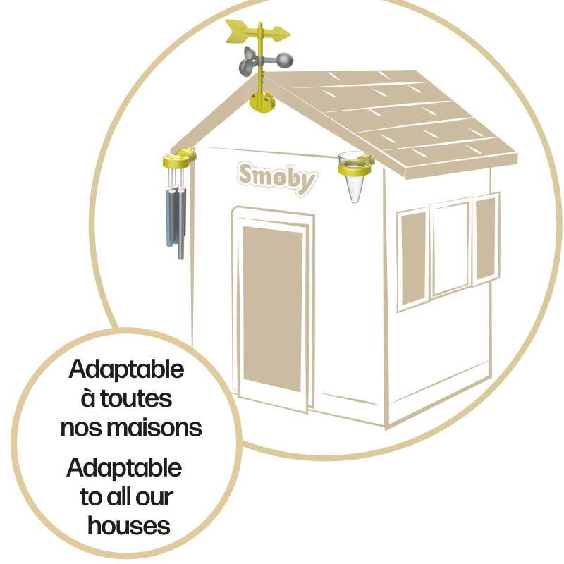 SMOBY Meteorologická Sada k Záhradným Domčekom