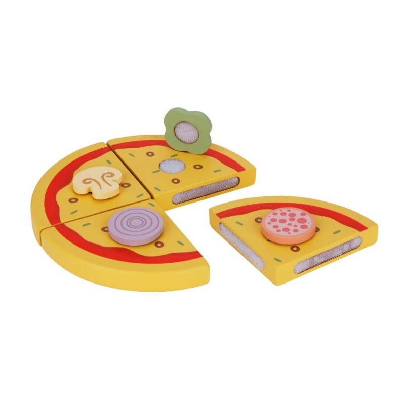 Drevený Pizza Set na Pečenie Tooky Toy