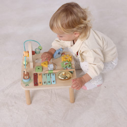 Aktivity stolík pre najmenších Pastel Tooky Toy