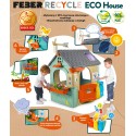 FEBER Recycle Eco Záhradný Domček s Triedením Odpadov