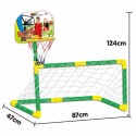 WOOPIE Basketbalový Kôš a Futbalová Bránka + Lopty