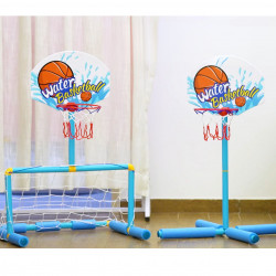 WOOPIE Basketbalový Kôš a Bránka s Loptou na Vodné Hry