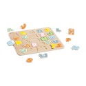 CLASSIC WORLD Montessori Drevené Puzzle Abeceda 27 ks.