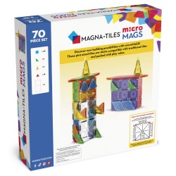 Magnetická stavebnica microMAGS Deluxe Set 70 dielov